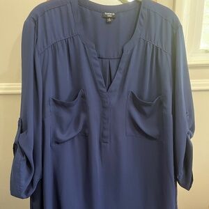 Torrid Harper 3/4 Sleeve Blouse